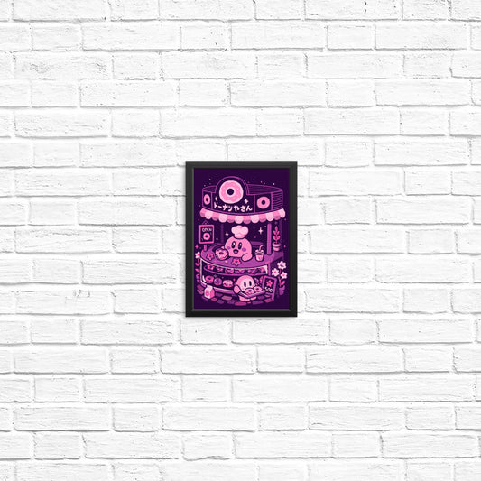 Pink Puff Donuts - Posters & Prints