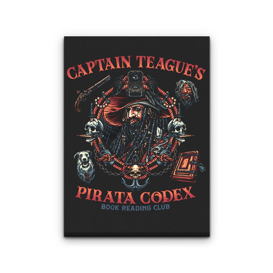 Pirata Codex - Canvas Print