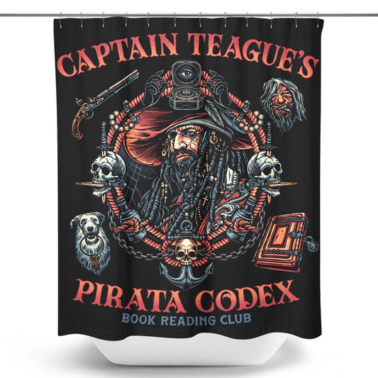 Pirata Codex - Shower Curtain