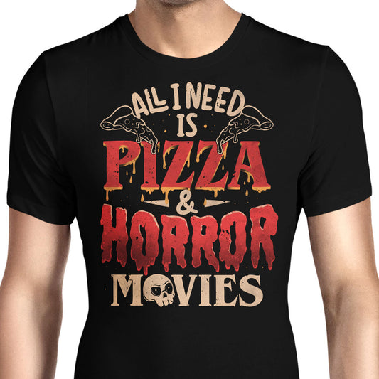 Pizza and Horror - Men's Apparel