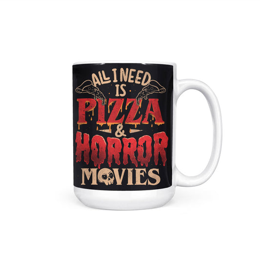 Pizza and Horror - Mug