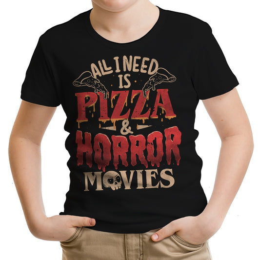 Pizza and Horror - Youth Apparel