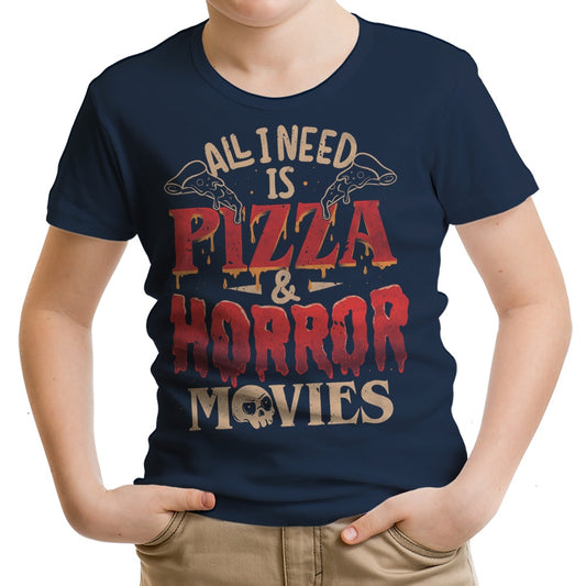 Pizza and Horror - Youth Apparel