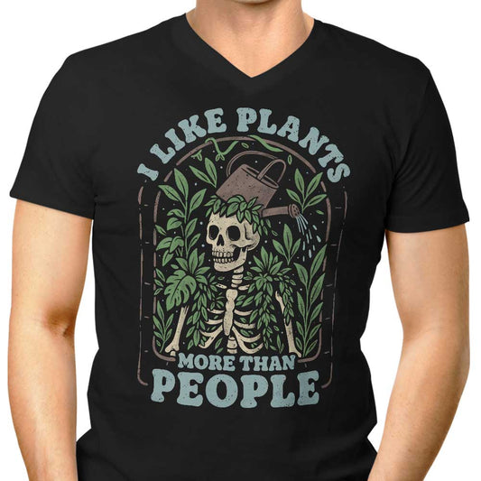 Plants More Than People - Men's V-Neck