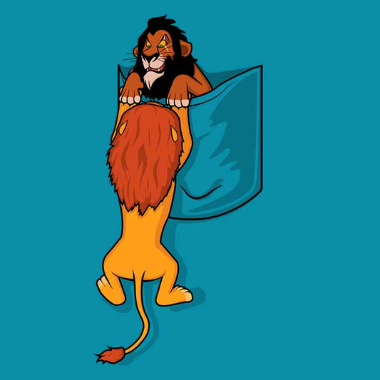 Pocket King - Throw Pillow