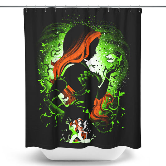 Poison Green - Shower Curtain
