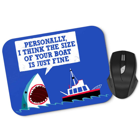 Polite Jaws - Mousepad