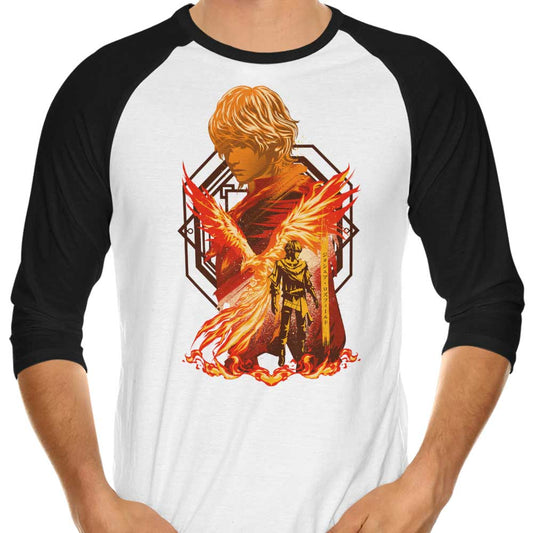 Power of Phoenix - 3/4 Sleeve Raglan T-Shirt
