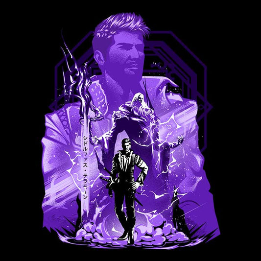 Power of Ramuh - Shower Curtain