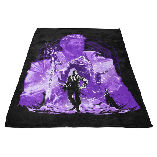 Power of Ramuh - Fleece Blanket