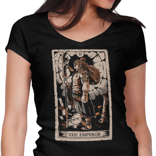 Power Without Mercy - Women's V-Neck