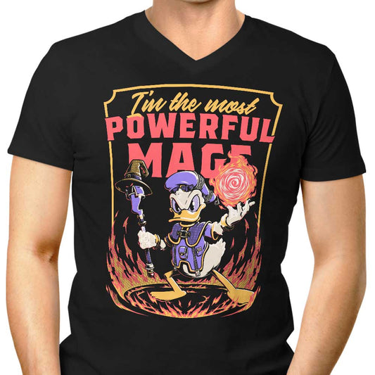 Powerful Duck - Men's V-Neck