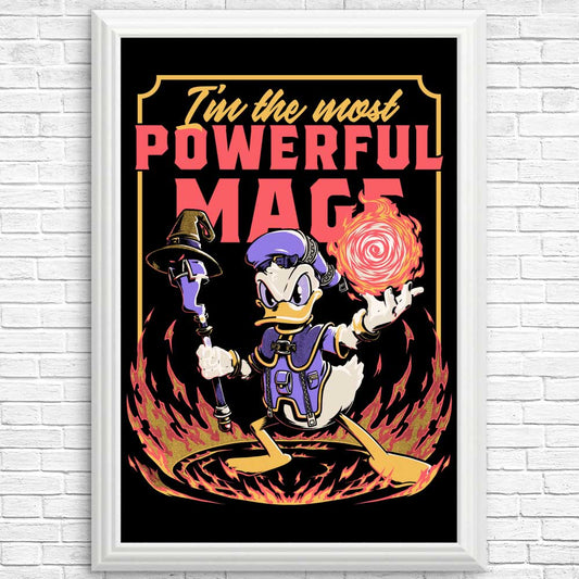 Powerful Duck - Posters & Prints