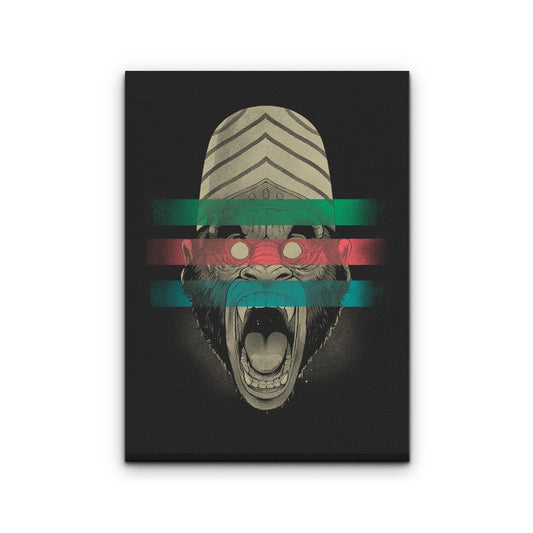 Primate Fury - Canvas Print