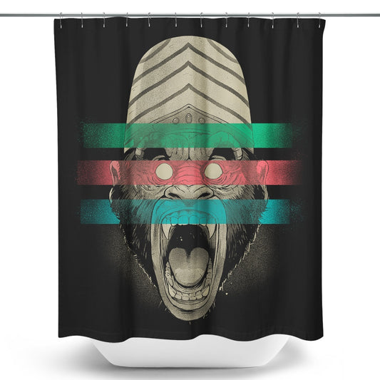 Primate Fury - Shower Curtain