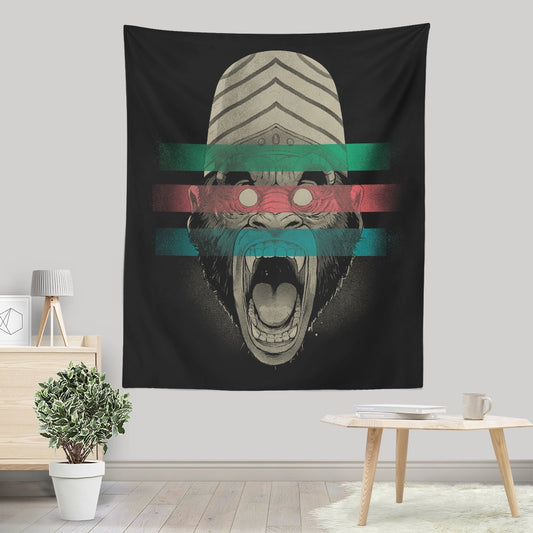 Primate Fury - Wall Tapestry