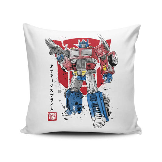 Prime Sumi-e - Throw Pillow