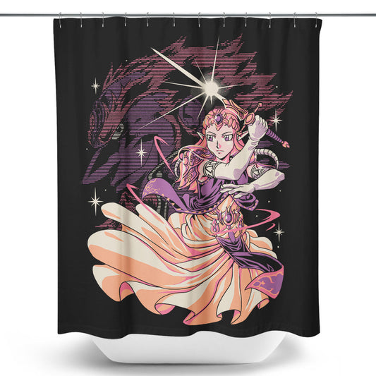 Princess of Light - Shower Curtain