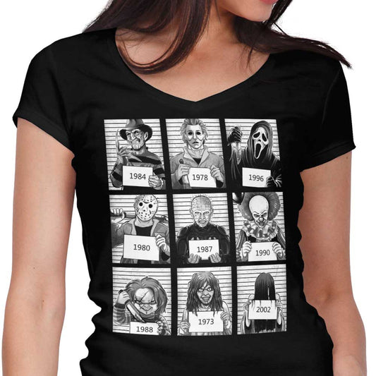 Prison Horror - Women's V-Neck