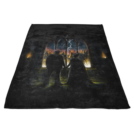Project Frankenstein - Fleece Blanket