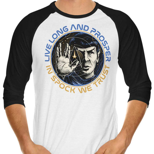 Prosper and Trust - 3/4 Sleeve Raglan T-Shirt