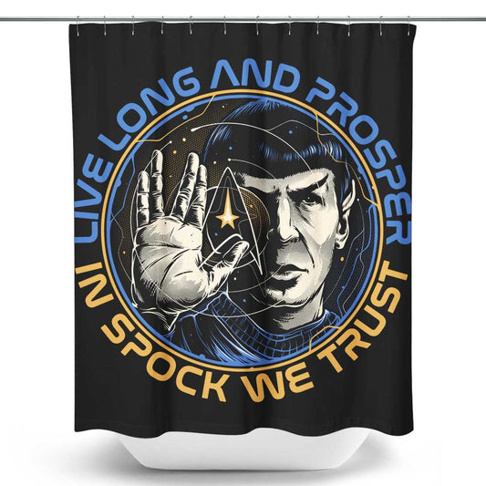 Prosper and Trust - Shower Curtain