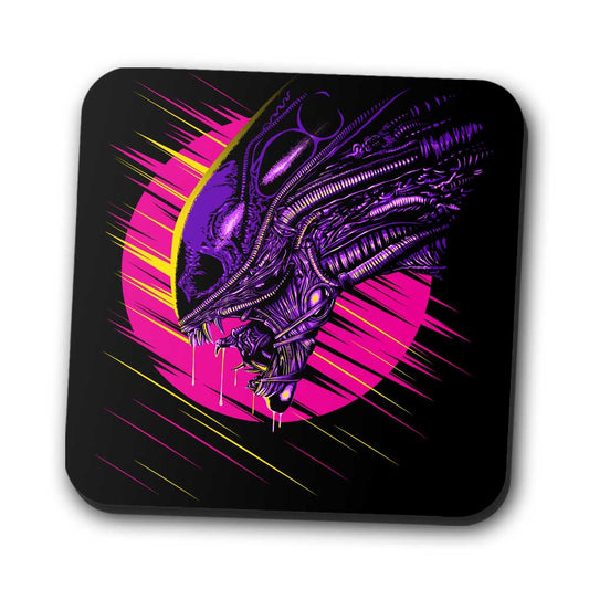 Psychedelic Alien - Coasters