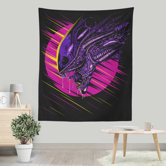 Psychedelic Alien - Wall Tapestry