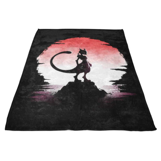 Psychic Under the Moon - Fleece Blanket