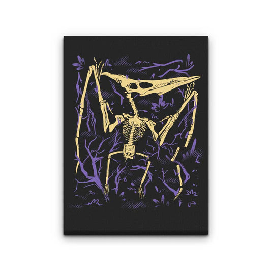 Pteranodon Fossils - Canvas Print
