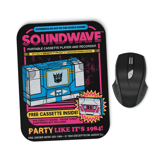 Pump Up The Volume - Mousepad