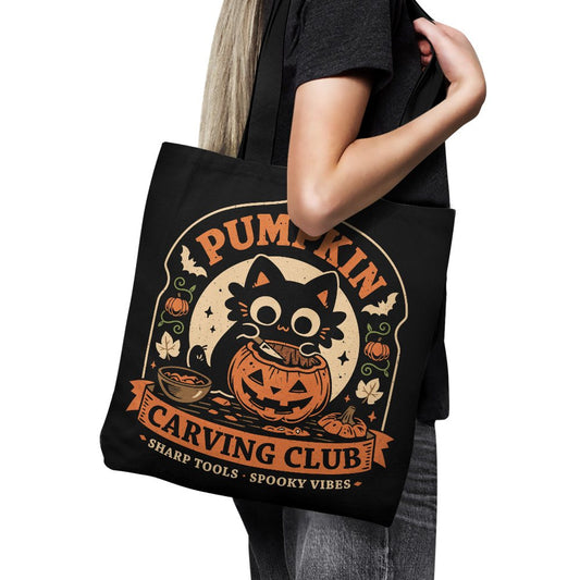 Pumpkin Carving Club - Tote Bag