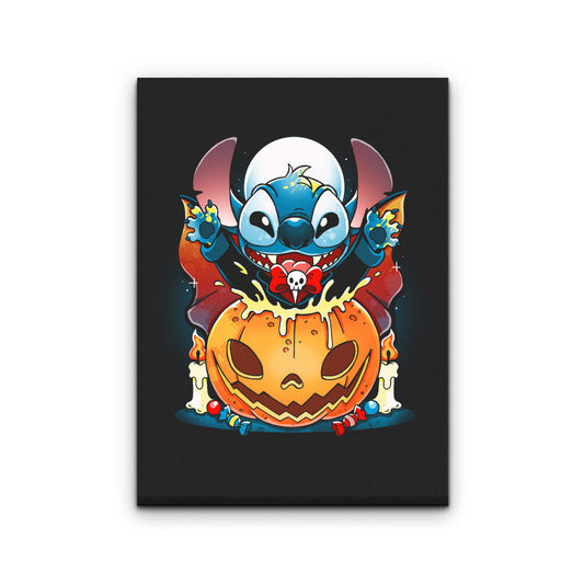 Pumpkin Experiment - Canvas Print