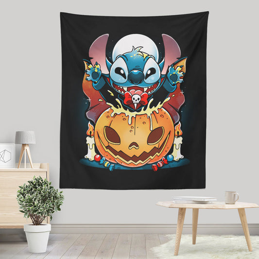 Pumpkin Experiment - Wall Tapestry