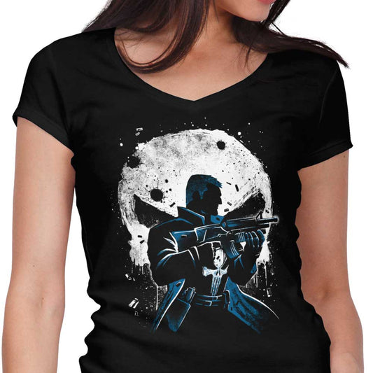 Punish Crime - Women's V-Neck