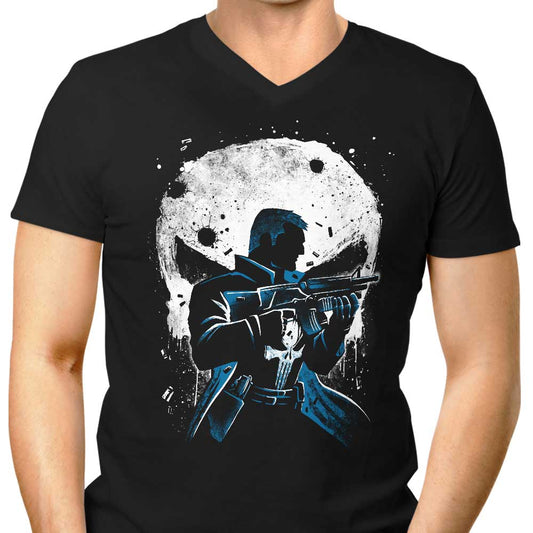 Punish Crime - Men's V-Neck