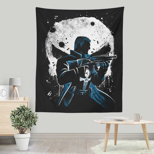 Punish Crime - Wall Tapestry
