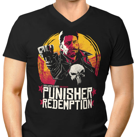 Punisher Redemption - Men's V-Neck