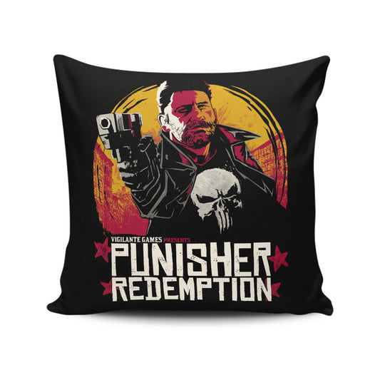 Punisher Redemption - Throw Pillow