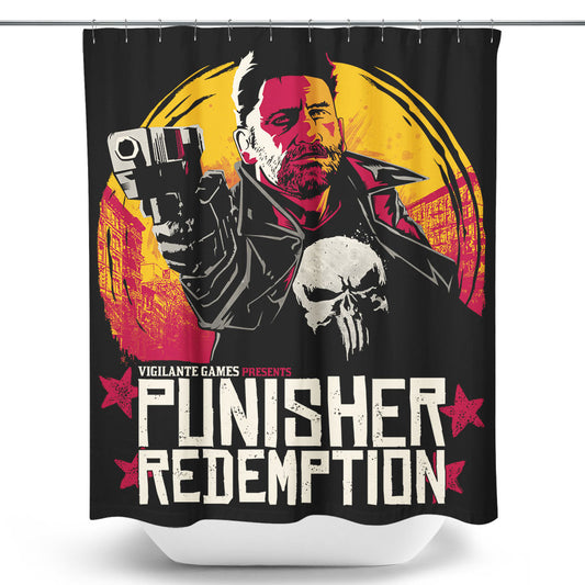 Punisher Redemption - Shower Curtain