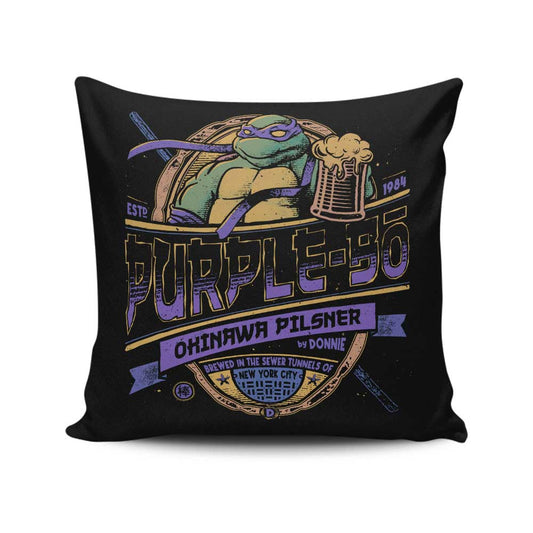 Purple Bo - Throw Pillow