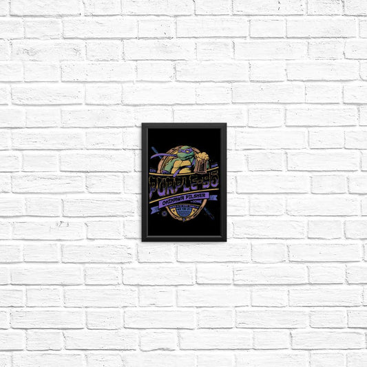 Purple Bo - Posters & Prints