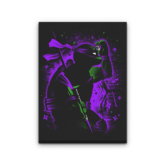 Purple Intellectual Ninja - Canvas Print