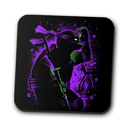 Purple Intellectual Ninja - Coasters