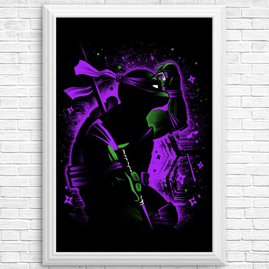 Purple Intellectual Ninja - Posters & Prints