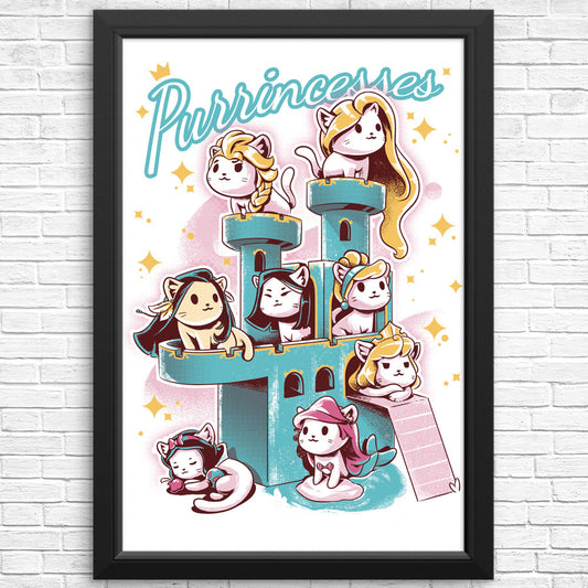 Purrincesses - Posters & Prints