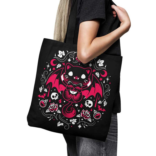 Purrs of Darkness - Tote Bag
