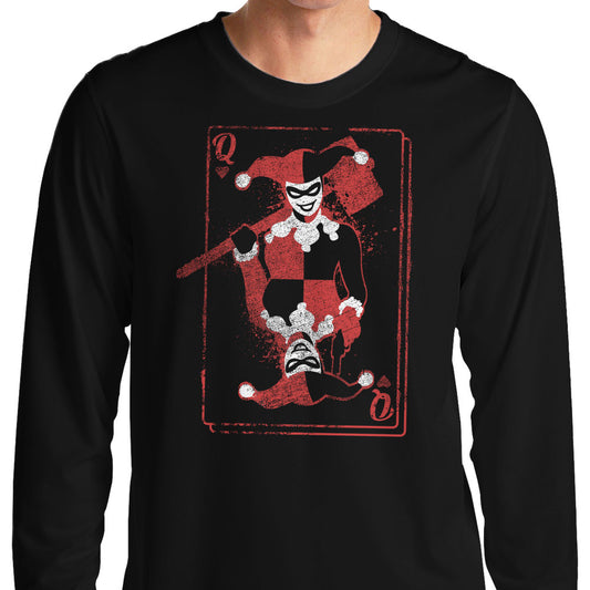 Quinn of Hearts - Long Sleeve T-Shirt