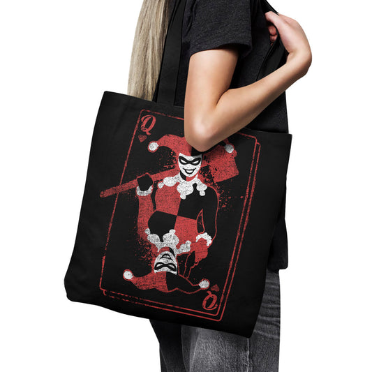 Quinn of Hearts - Tote Bag