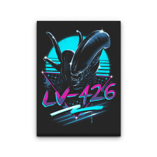 Rad Alien - Canvas Print